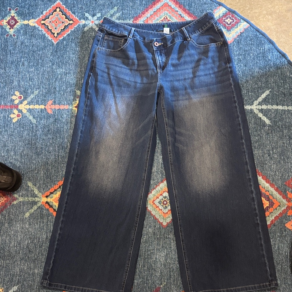 HALARA Denim with Yellow Stitching